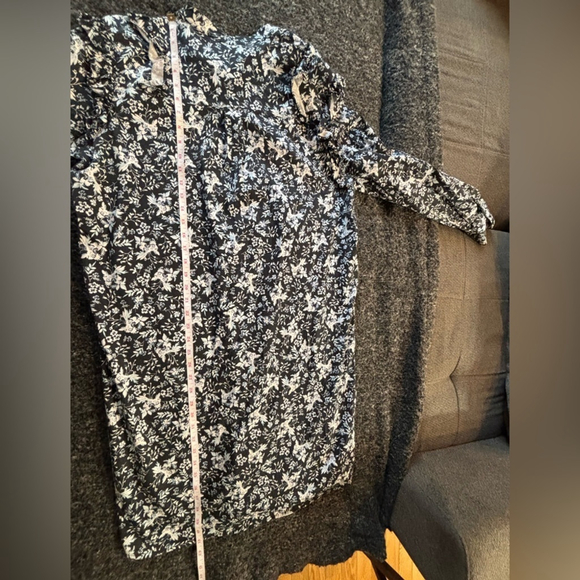 Erdem X Universal Standard Sz XS Cotton Primrose Ruffle Shirt Dress With Pockets - Picture 14 of 15